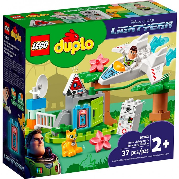 Конструктор детский LEGO DUPLO ПЛАНЕТАРНАЯ МИССИЯ БАЗЗА ЛАЙТЕРА 10962