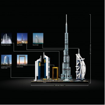 Конструктор LEGO ARCHITECTURE "ДУБАЙ" 21052 Конструктор LEGO ARCHITECTURE "ДУБАЙ" 21052