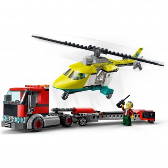 Конструктор LEGO CITY "ГРУЗОВИК ДЛЯ СПАСАТЕЛЬНОГО ВЕРТОЛЕТА" City 60343 Конструктор LEGO CITY "ГРУЗОВИК ДЛЯ СПАСАТЕЛЬНОГО ВЕРТОЛЕТА" City 60343