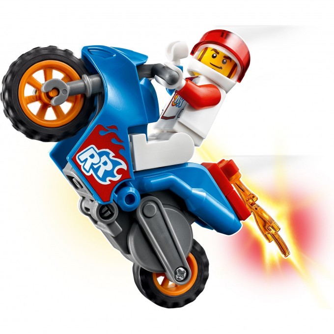 Конструктор LEGO CITY "РЕАКТИВНЫЙ ТРЮКОВОЙ МОТОЦИКЛ" City 60298 3626203