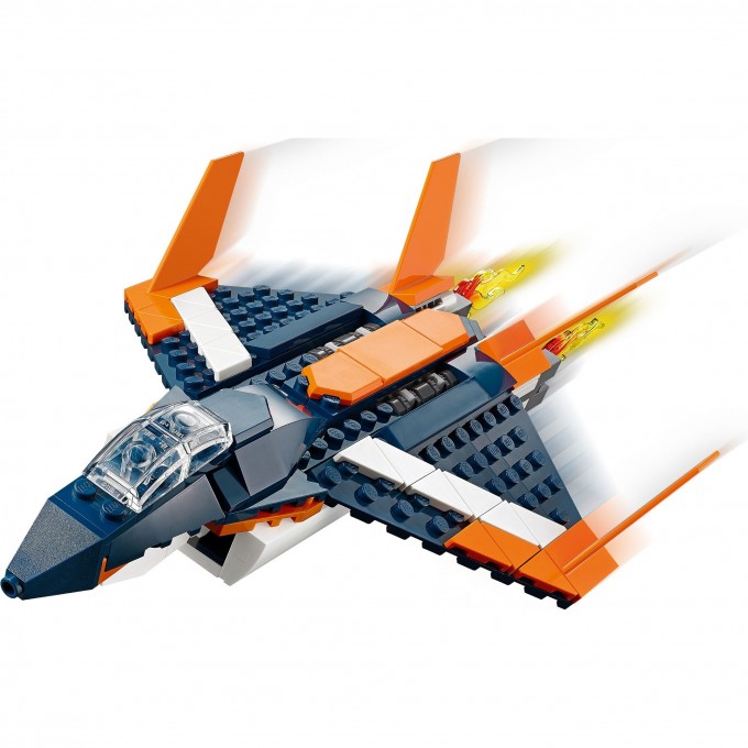 Конструктор LEGO CREATOR СВЕРХЗВУКОВОЙ САМОЛЁТ 31126 3776559