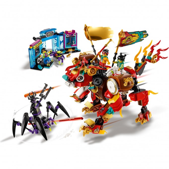 Конструктор LEGO MONKIE KID™ "ЛЕВ-ЗАЩИТНИК МАНКИ КИДА" 80021 3150319