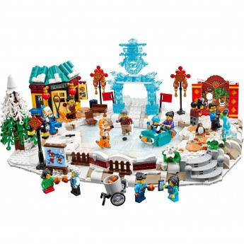 Конструктор LEGO SEASONAL «ЛЕДЯНОЙ ФЕСТИВАЛЬ НА ЛУННЫЙ НОВЫЙ ГОД» Коллекционные наборы 80109