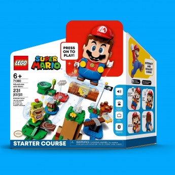 Конструктор LEGO SUPER MARIO Стартовый Набор «Приключения вместе с Марио»71360
