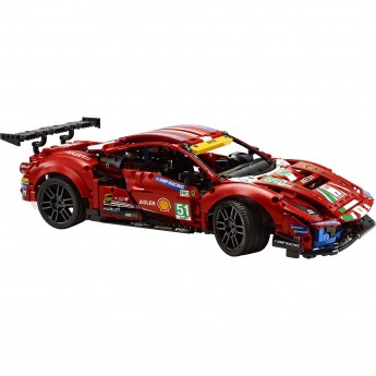 Конструктор LEGO TECHNIC FERRARI 488 GTE AF Corse #51 42125