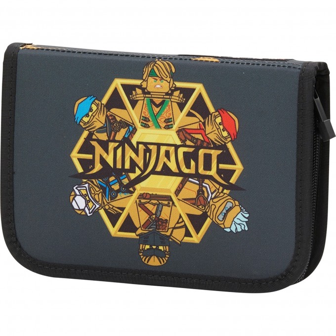 Пенал на молнии LEGO NINJAGO «TEAM GOLDEN», с наполнением Ninjago 20085-2204 3816161